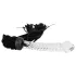 Bad Kitty - piska med glasdildo - svart transparent