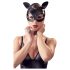 Bad Kitty - Svart strassmask i konstläder (S-L)