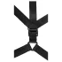 Vegan Fetish - sängfäste bondage set - svart