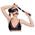 Bad Kitty - Bondageset i väska - 7 delar (svart-guld)