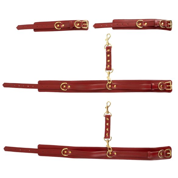 Bad Kitty - handbojor på låren (röd)