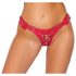 Bad Kitty - Röd sele för strap-ons