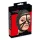 Bad Kitty - svart spetsmask med remmar