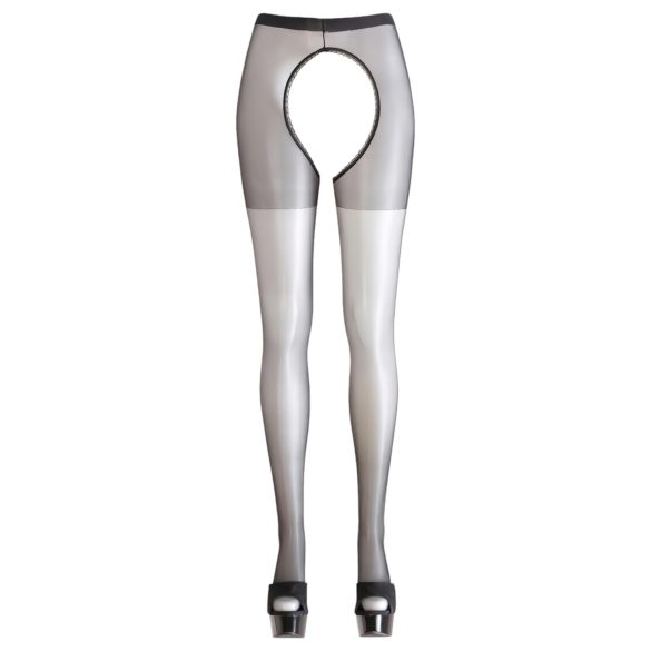 Cottelli - Stayuphösor - Svart nätstrumpor - L/XL