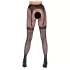 Cottelli Legwear - stay up-strumpor med öppning - svart (S-L)