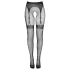 Cottelli Legwear - stay up-strumpor med öppning - svart (S-L)