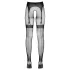 Cottelli Legwear - stay up-strumpor med öppning - svart (S-L)