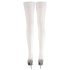 Cottelli - Satinstrumpor (vit) - 2/M