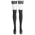 Cottelli - Stayups strumpor - kombinerad design