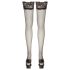 Cottelli - Stay-ups med 11 cm bred spetskant (svart) - 4