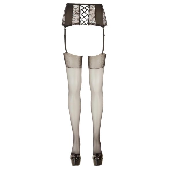 Cottelli - Silkestrumpor (svart)