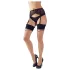 Cottelli Legwear - strumpbyxor med söm bak och rosett - nude
