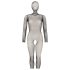 Mandy Mystery - Helkroppsnät Catsuit med Mask - Svart (S-L)