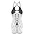 Cottelli - nätbody öppen design (svart) - S-L