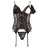 Cottelli - Justerbar Strumpbyxa Topp (svart)