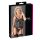 Cottelli - Glansrandig, transparent topp (svart) - M