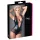 Cottelli - nätbody - glänsande - svart - M