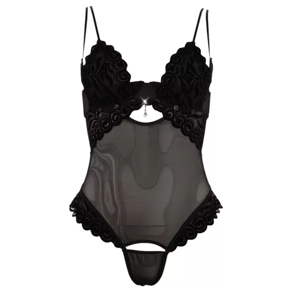 Cottelli - Bodysuit - Mjuk, justerbar - Svart