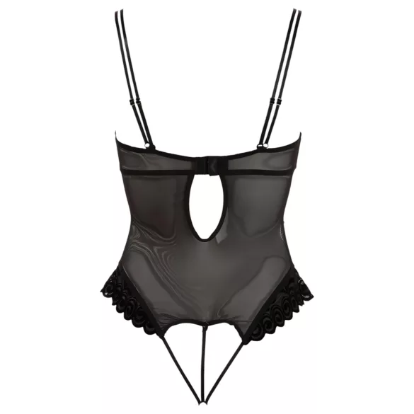 Cottelli - Bodysuit - Mjuk, justerbar - Svart