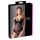 Cottelli - Mjuk och justerbar body (svart) - 85C/L