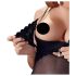 Cottelli - Mjuk och justerbar body (svart) - 85C/L
