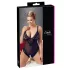 Cottelli Plus Size - spetsbody - svart - XXXXL