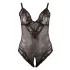 Cottelli Plus Size - spetsbody - svart - XXXXL