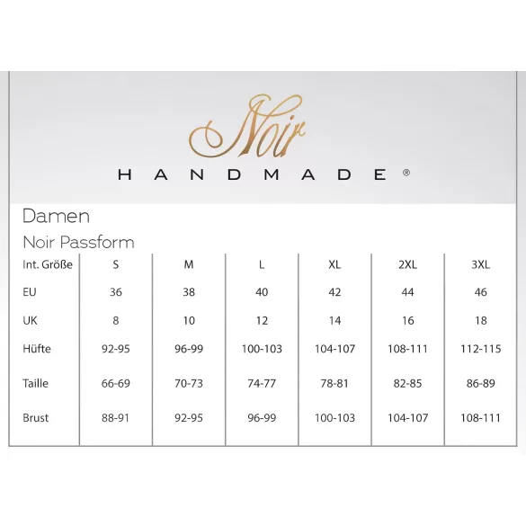 Noir - långärmad catsuit - glansig - svart - XL