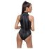 Cottelli Party - Ormskinnsmönstrad body (svart) - M