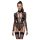 Cottelli - genomskinlig, rem-bodysuit (svart) - M