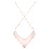 Kyssbar spetsbody (rosa)