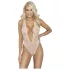 Kissable - body i spets - rosa - L/XL