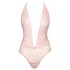 Kyssbar spetsbody (rosa) - L/XL
