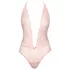 Kissable - body i spets - rosa - L/XL
