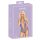Kyssbar spets-body med nackband (lila)
