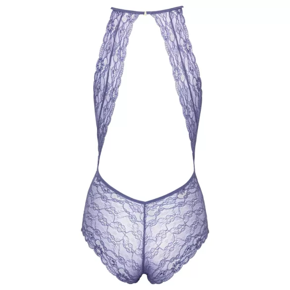Kissable - body med halsband - spets - lila