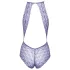Kissable - body med halsband - spets - lila