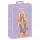 Kissable - body med halsband - spets - lila - L/XL