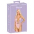 Kissable - body med rosbroderi - rosa