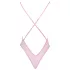 Kissable - body med rosbroderi - rosa