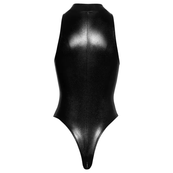 Noir - ormskinnmönstrad body (svart) - XL