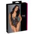 Cottelli Party - Blommig Body (Svart) - M