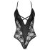 Cottelli Party - Blommig Body (Svart) - M