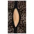 Noir - leopardmönstrad långärmad body (svart)