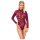 Cottelli - transparent spetsbody (röd) - M