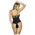 Obsessive Luvae - body - transparent byst - svart