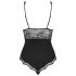Obsessive Luvae - body - transparent byst - svart