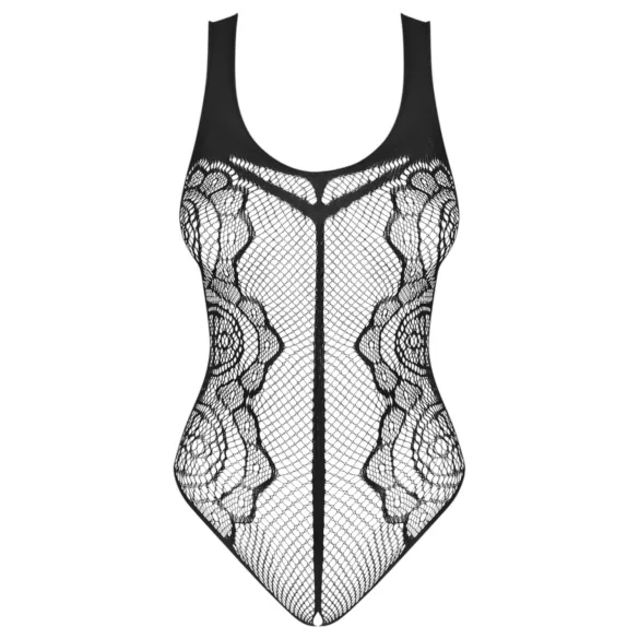 Obsessive - öppen body - transparent svart - S-L