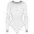 Cottelli - öppen body med strass (svart) - S-L