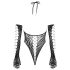 Cottelli - body med handskar (svart) - S-L